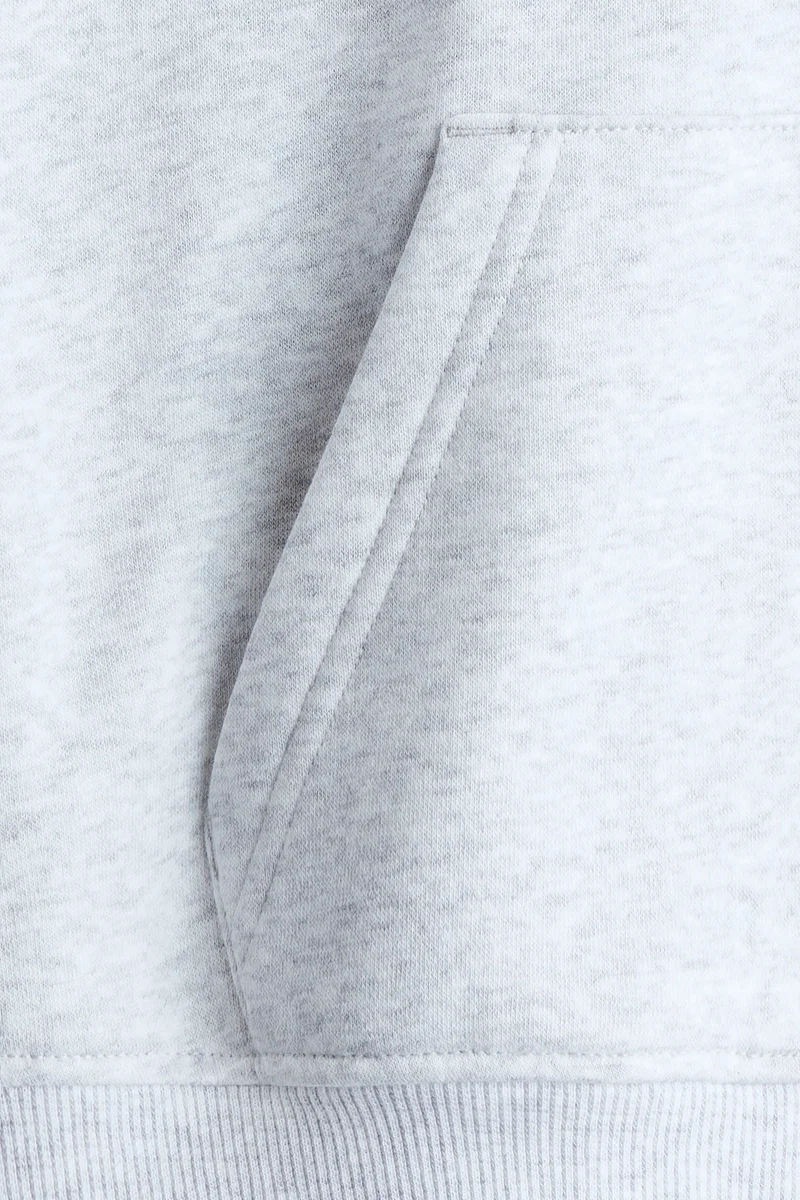 اتش اند ام هودي مطرز بسحاب كامل